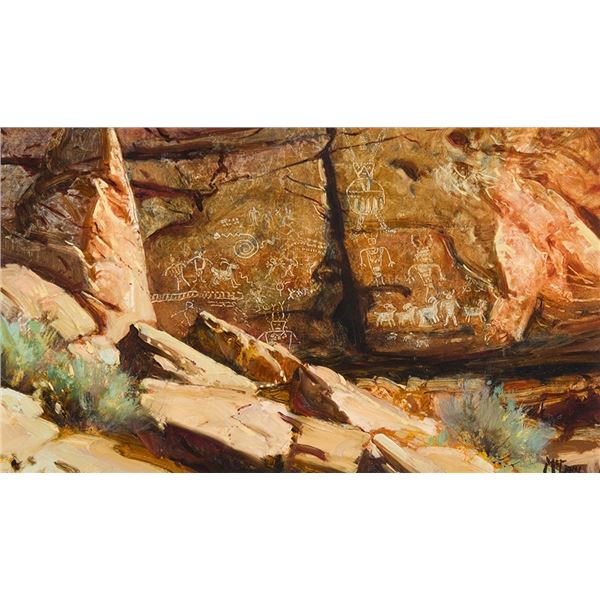 Buck McCain (b. 1943) - 13 x 22 inches