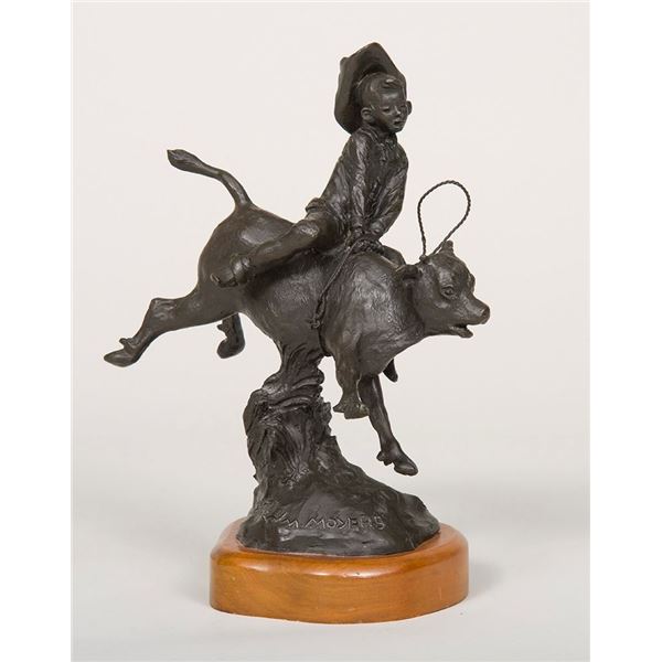 William Moyers (1916-2010) - 9 1/2 inches overall height