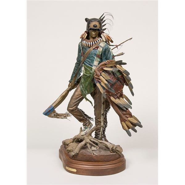 Dave McGary (1958-2013) - 37 inches overall height