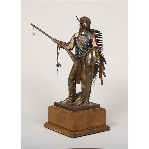 Dave McGary (1958-2013) - 26 1/2 inches overall height