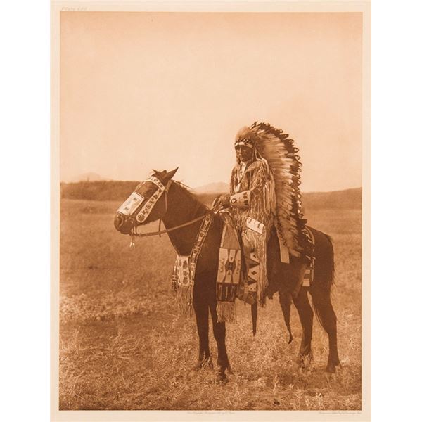 Edward S. Curtis (1868-1952) - 15 1/4 x 11 5/8 inches