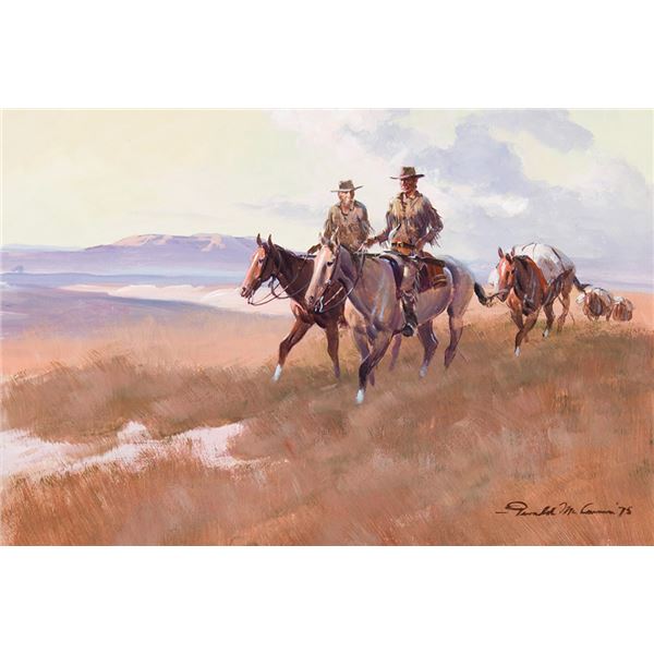 Gerald McCann (1916-1995) - 13 1/2 x 19 3/4 inches