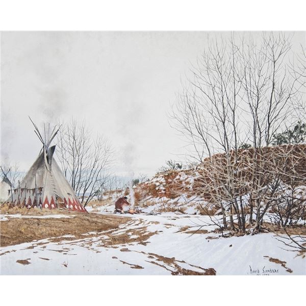 David Sanders (1936-2013) - 15 x 19 inches