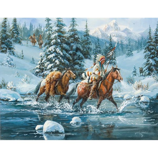 Gerry Metz (1943-2018) - 14 x 18 inches