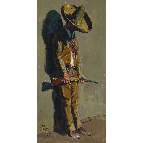 John Moyers (b. 1958) - 20 x 10 inches