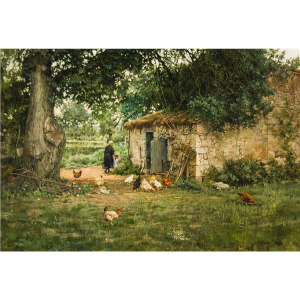 Clark Hulings (1922-2011) - 22 x 32 inches