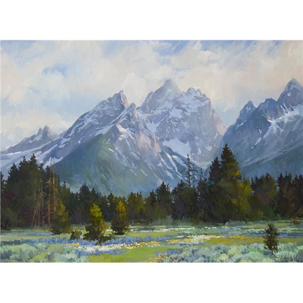 Don Frank Ricks (1929-1996) - 28 3/4 x 38 3/4 inches