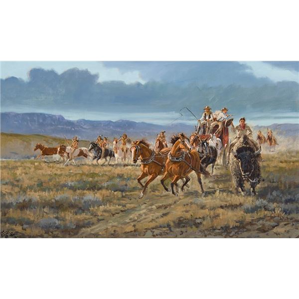 Ron Stewart (b. 1941) - 18 x 30 inches