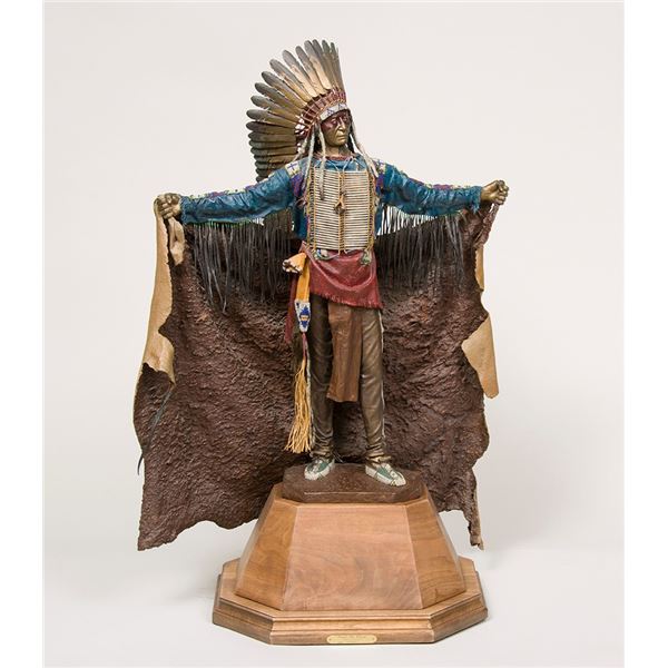 Dave McGary (1958-2013) - 41 1/2 inches overall height