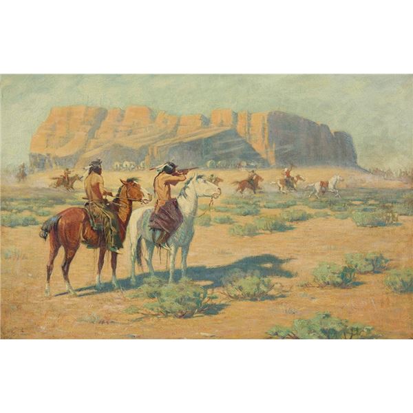 Joseph Imhof (1871-1955) - 25 1/2 x 38 1/2 inches