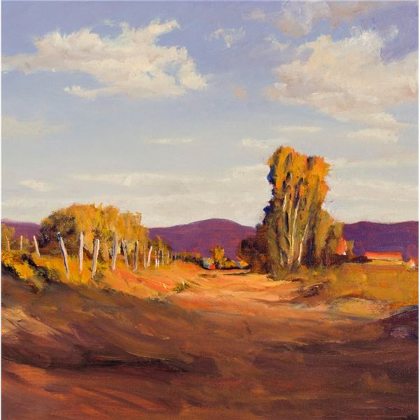 William Berra (b. 1952) - 18 x 18 inches