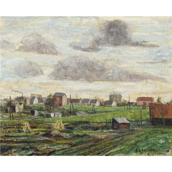 Ernest Lawson (1873-1939) - 17 3/4 x 21 3/4 inches