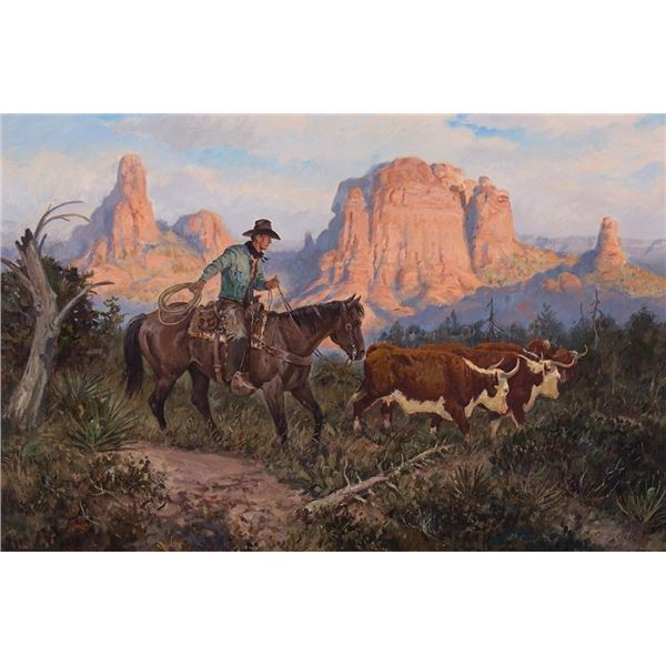 Joe Beeler (1931-2006) - 24 x 36 inches