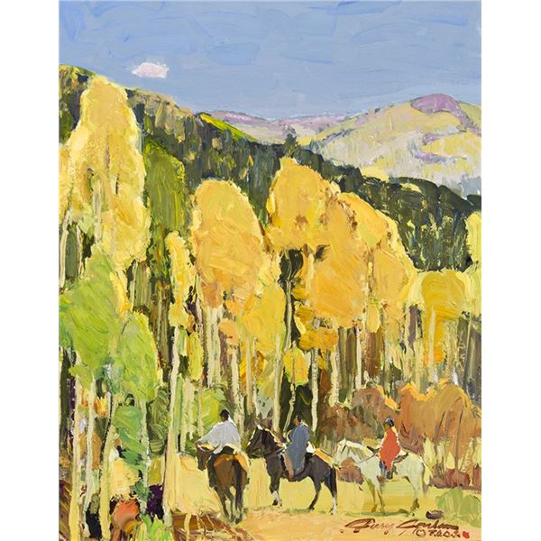 Jerry Jordan (b. 1944) - 20 x 16 inches