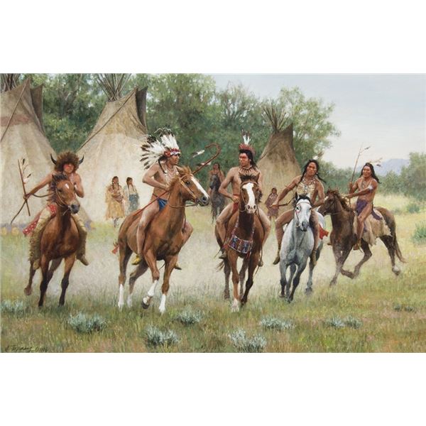 Susan Terpning (b. 1953) - 20 x 30 inches