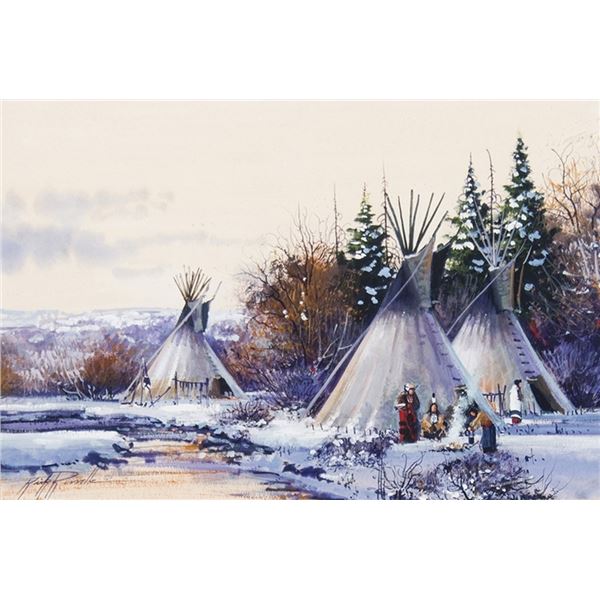 Kirk Randle (b. 1952) - 10 x 14 1/2 inches