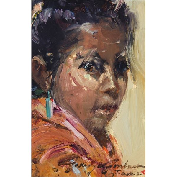 Jerry Jordan (b. 1944) - 7 x 5 inches