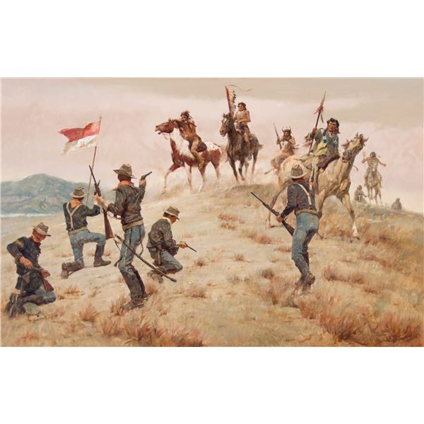 Kenneth Riley (1919-2015) - 28 x 44 inches