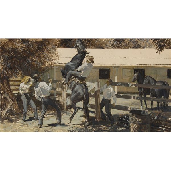 Donald Teague (1897-1991) - 15 1/2 x 28 inches