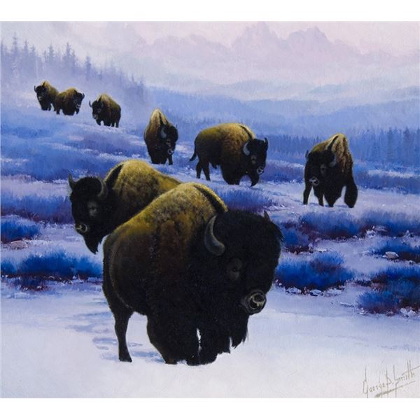 George D. Smith (b. 1944) - 10 1/4 x 11 1/4 inches