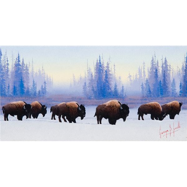 George D. Smith (b. 1944) - 6 x 12 inches