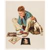 Image 1 : Norman Rockwell (1894-1978) - Sight size 26 x 21 inches