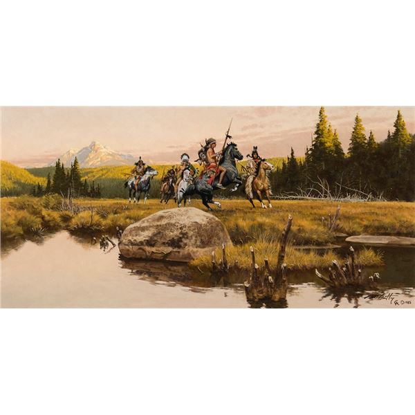 Frank McCarthy (1924-2002) - 12 x 24 inches