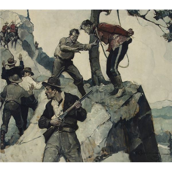 Frank Schoonover (1877-1972) - 34 x 38 inches