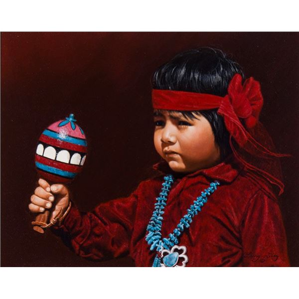 Larry Riley (B. 1947) - 8 x 10 inches