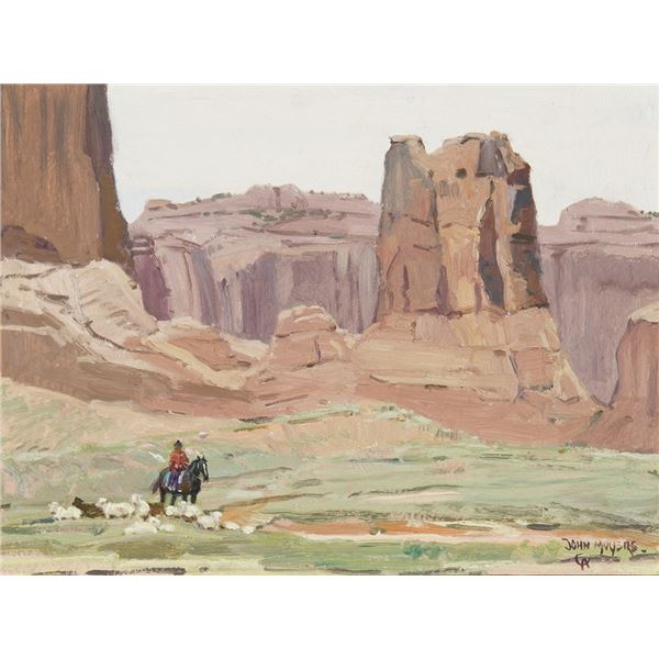 John Moyers (b. 1958) - 12 x 16 inches