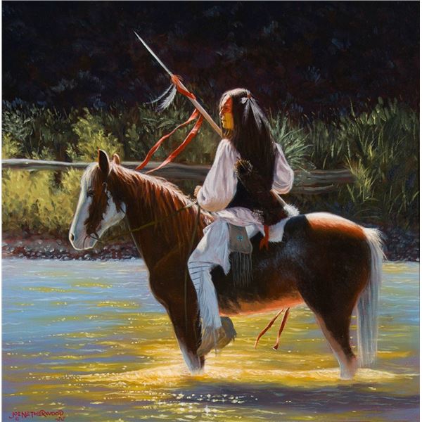 Joe Netherwood (b. 1949) - 20 x 20 inches