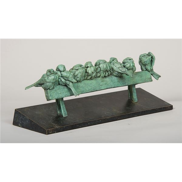 Pete Zaluzec (b. 1953) - 8 inches overall height