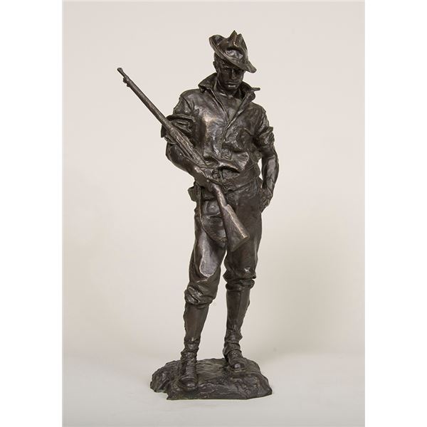 Allen Newman (1875-1940) - 28 1/2 inches overall height