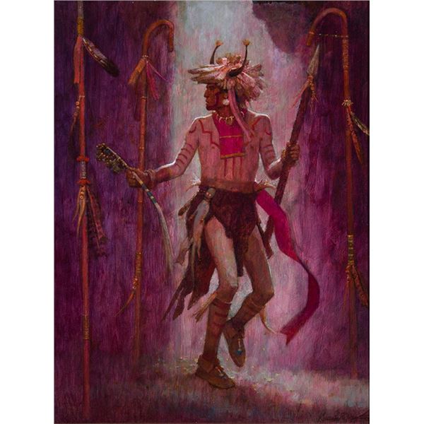 Kenneth Riley (1919-2015) - 17 1/2 x 13 1/2 inches