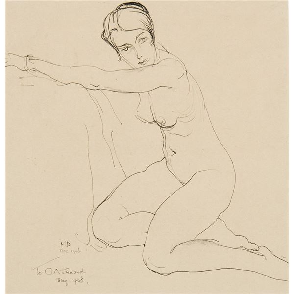 Maynard Dixon (1875-1946) - 9 1/2 x 9 1/4 inches