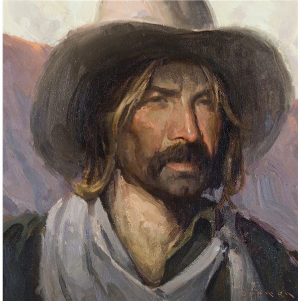 Eric Bowman (b. 1960) - 12 x 12 inches