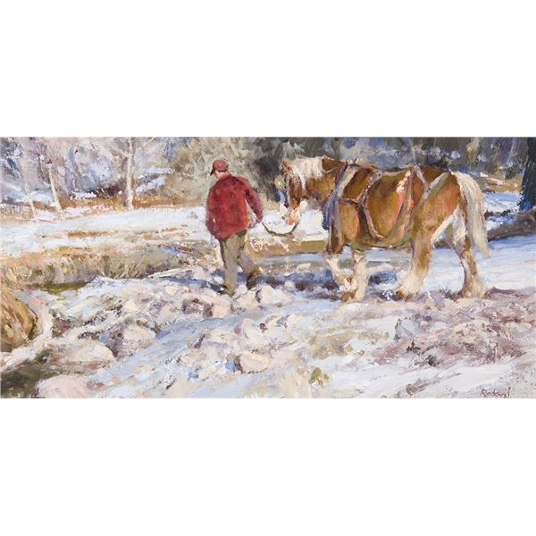 Grant Redden (b. 1961) - 10 x 19 3/4 inches