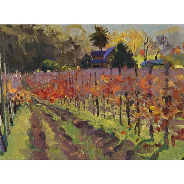 Len Chmiel (b. 1942) - 9 x 12 inches