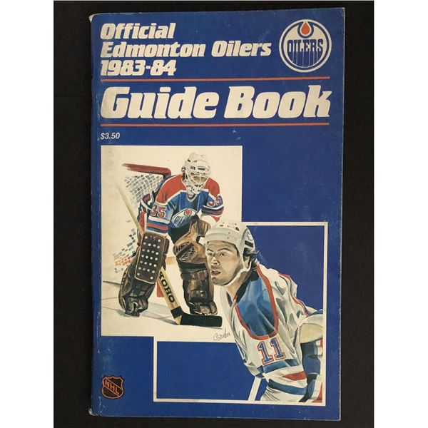 1983-84 EDMONTON OILERS MEDIA GUIDE