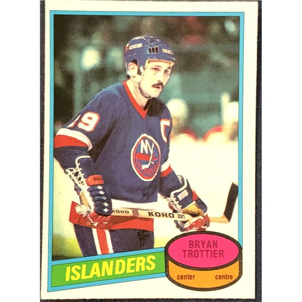1980-81 O-PEE-CHEE BRYAN TROTTIER (HOF)