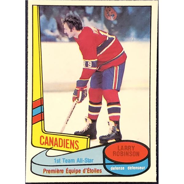 1980-81 O-PEE-CHEE LARRY ROBINSON (HOF)