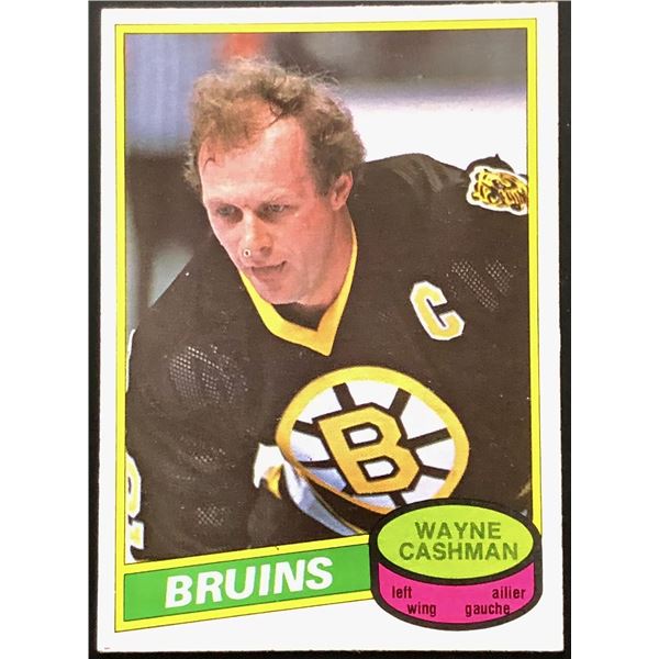 1980-81 O-PEE-CHEE WAYNE CASHMAN
