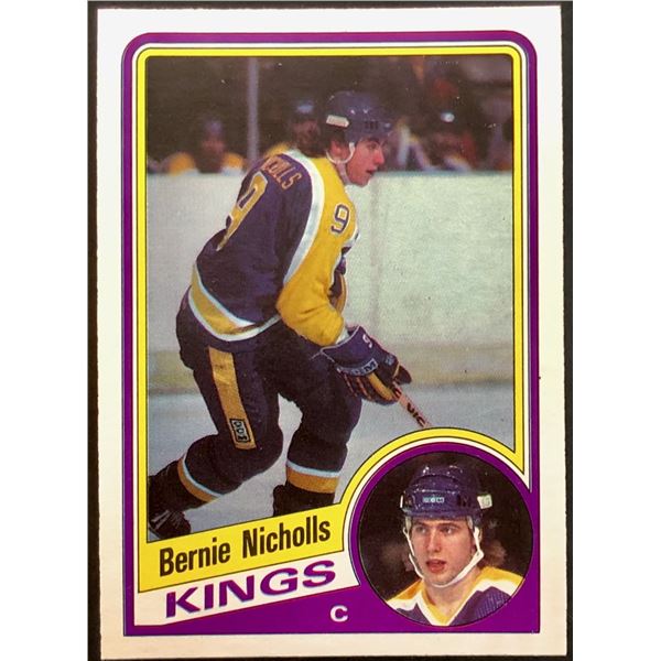 1984-85 O-PEE-CHEE BERNIE NICHOLLS