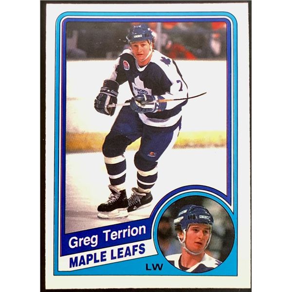 1984-85 O-PEE-CHEE GREG TERRION