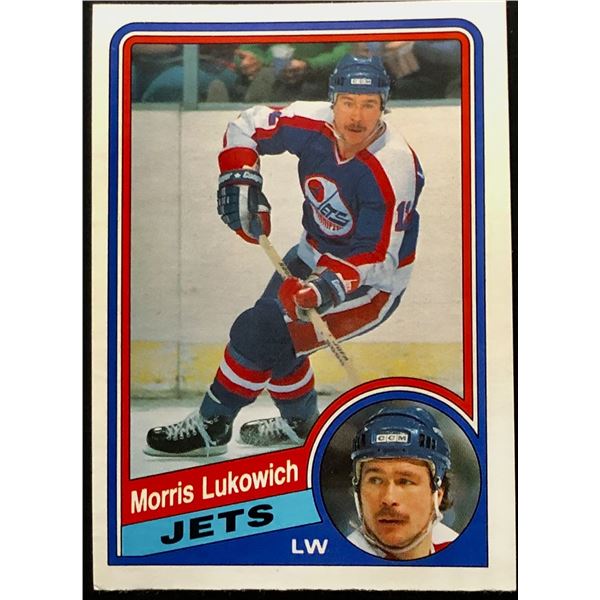 1984-85 O-PEE-CHEE MORRIS LUKOWICH