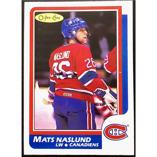 1986-87 O-PEE-CHEE MATS NASLUND