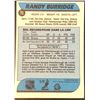 Image 2 : 1986-87 O-PEE-CHEE RANDY BURRIDGE ROOKIE CARD