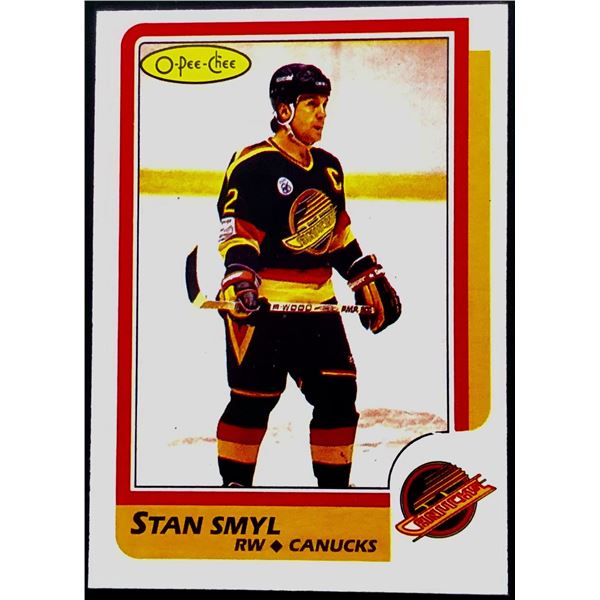 1986-87 O-PEE-CHEE STAN SMYL