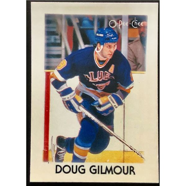 1987-88 O-PEE-CHEE DOUG GILMOUR (HOF)