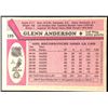 Image 2 : 1987-88 O-PEE-CHEE GLENN ANDERSON (HOF)